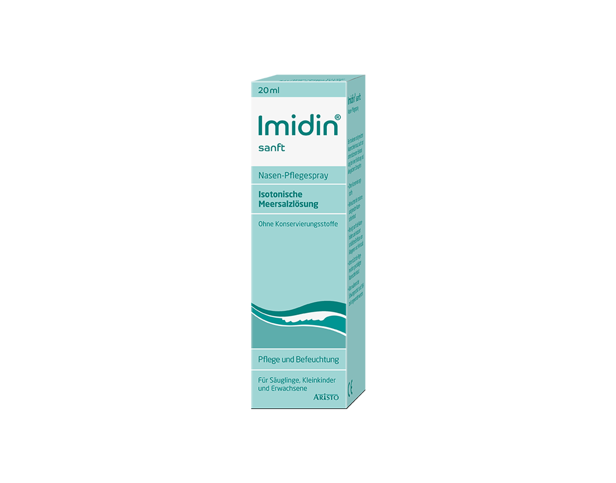 Imidin® sanft Nasenpflegespray Packung