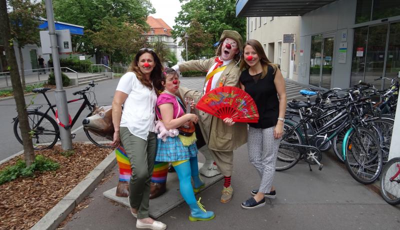 Aristo Pharma mit Rote Nasen Clown