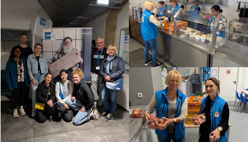 Aristo Social Day in der Bahnhofsmission Berlin
