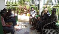 Wartezimmer Gesundheitszentrum Apotheker ohne Grenzen auf Haiti