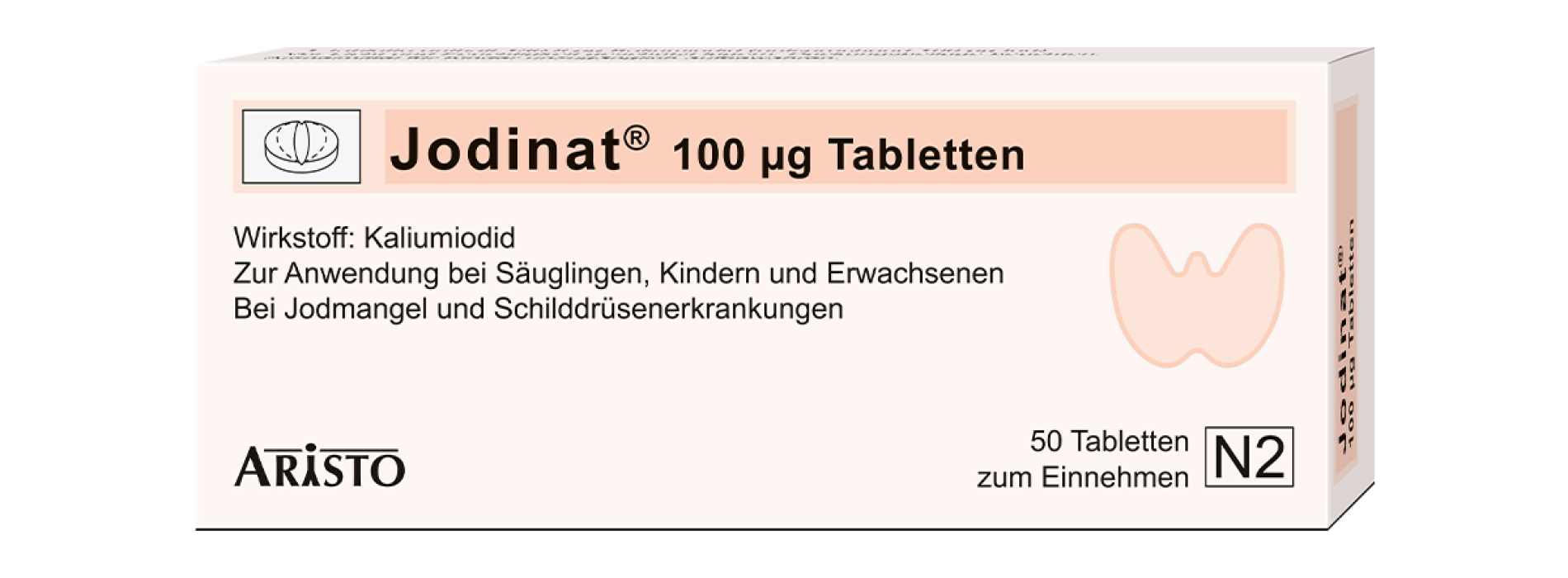 Jodinat® 100μg 50 Tabletten