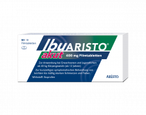 Ibu Aristo 400mg Filmtabletten Packshot